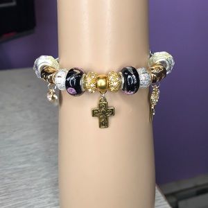 Beautiful faith inspired handmade bracelet